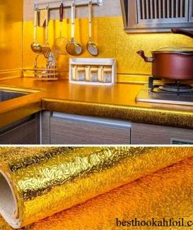 Gold Hookah Foil Factory Direct Production Line Gutter Bending Aluminum Cil